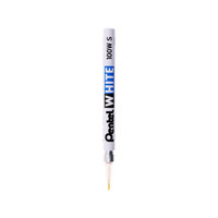 日本派通(Pentel)油漆笔2.0mm细头 汽车补漆笔划痕修复 油性记号笔 X100W-S 白色