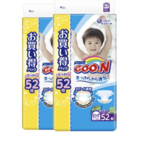 GOO.N 大王 婴儿宝宝纸尿裤 XL52片 2包装 *2件