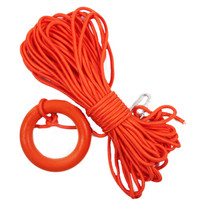 先锋连 救生器材 救生绳 8mm救生绳20米+环+钩