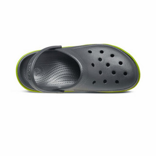 Crocs 卡骆驰 中性凉拖 11991-0A1 石墨色/翠绿色 42