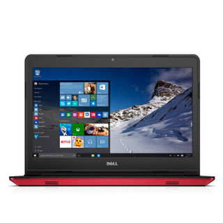 DELL 戴尔 Ins14MR-7528R 14英寸 笔记本电脑 (红色、酷睿i5-6200U、4GB、500GB SSD、GT 930M )