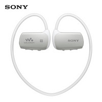 索尼（SONY）可穿戴式运动防水耳机mp3播放器 NWZ-WS615/W (白色) 蓝牙智能 16G