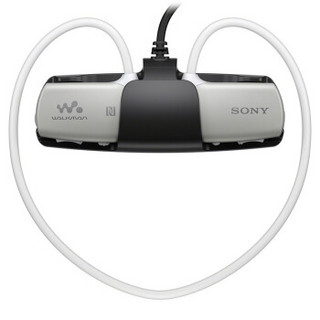 索尼（SONY）可穿戴式运动防水耳机mp3播放器 NWZ-WS615/W (白色) 蓝牙智能 16G