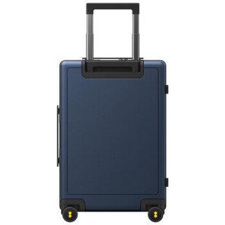 地平线8号（LEVEL8）行李箱女拉杆箱男托运箱24英寸PC箱大容量静音万向轮旅行箱 蓝色（锤科出品）