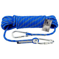 哥尔姆 静力绳攀岩绳速降绳户外登山绳子安全绳高空作业救援攀登绳索CE认证 20米 蓝色