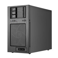 银昕 SilverStone SST-CS330B  M-ATX机箱 非侧透 黑色