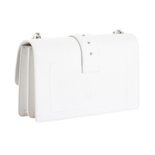 PINKO 品高 女士皮质链条单肩包1P21LYY65Z 中号
