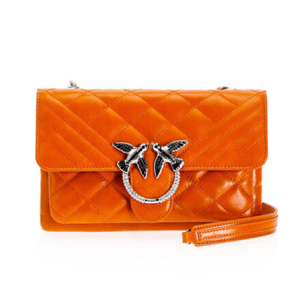 商品pinko菱格绗缝飞鸟包燕子包1p21ndy66h