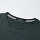 HLA 海澜之家 男士圆领短袖T恤 HNTBJ2Q327A 深绿花纹