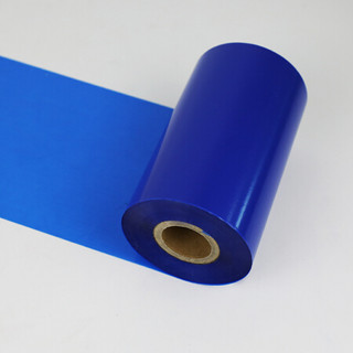 得印 (befon)110mm*300m蓝色单轴蜡基碳带 两支装 条码打印机专用色带