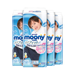 moony 尤妮佳 男宝宝拉拉裤 XXL26 4包