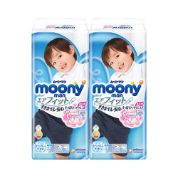 moony 尤妮佳 男宝宝拉拉裤 XXL26片*2 *2件
