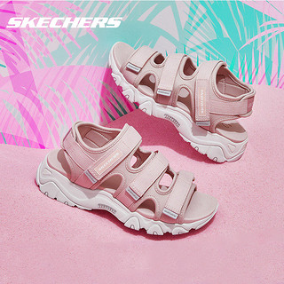 SKECHERS 斯凯奇 88888342 女款厚底沙滩鞋 *2件