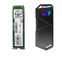 SAMSUNG 三星 PM981 M.2 固态硬盘 1TB + ROG 玩家国度 Strix Arion NVMe M.2 固态硬盘盒