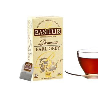 Basilur 宝锡兰 优选伯爵红茶包 25袋