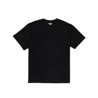 PONY/波尼夏季男短袖时尚圆领运动休闲上衣透气T恤92M2AT15 黑色 L