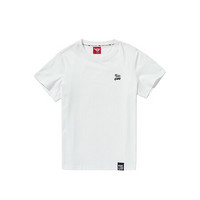 PONY/波尼夏季短袖女圆领运动休闲款透气女短袖T恤92W2AT79 白色 M