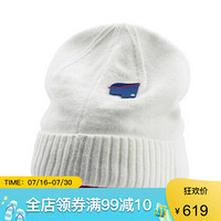 PUMA彪马男帽女帽双层针织帽包头帽保暖22374 Puma White Adult