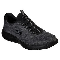 SKECHERS斯凯奇男鞋运动鞋健步鞋轻便缓震低帮52813 BLACK 12