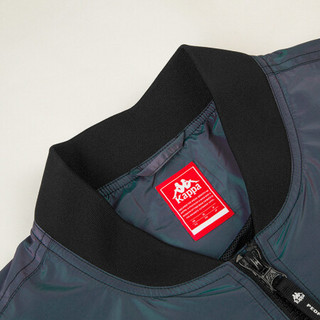 Kappa卡帕电音联名串标外套2020新款男夹克外套休闲开衫长袖卫衣K0A52JJ05D 幻彩紫-1206 XL
