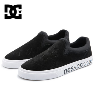 DCSHOECOUSA DC SLIP-ON 男板鞋运动休闲鞋一脚蹬 DM194605 黑色-BLK 42