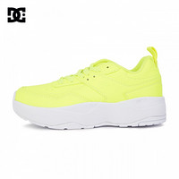 DC SHOES20春夏新款纯亮色时尚透气防滑运动滑板女鞋ADJS700078 黄色 36