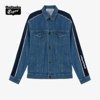 Onitsuka Tiger鬼塚虎 时尚简约男士休闲外套  牛仔外套 2181A291-401 蓝色 S