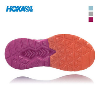 HOKA ONE ONE女马赫竞速型公路跑鞋Mach2轻便减震透气训练运动鞋 藏蓝 / 深紫红 US 6/ 230mm