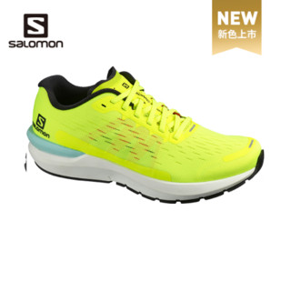 萨洛蒙（Salomon）男款城市路跑鞋运动跑鞋 “夹心饼干” SONIC 3 Balance M 荧光黄411273 UK10.5(45 1/3)