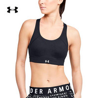 安德玛官方UA Reflect女子运动内衣—高强度Under Armour1321896 黑色001 XL