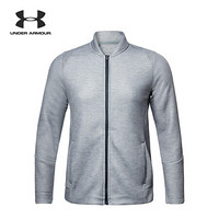 安德玛官方UA Move Light女子运动拉链夹克Under Armour1326874 灰色001 XXL