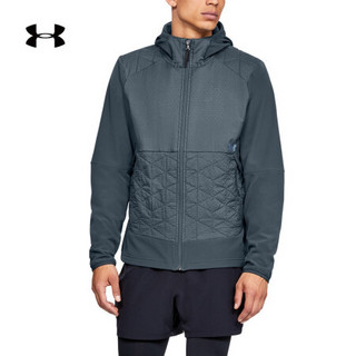 安德玛官方UA Perpetual男子运动夹克Under Armour1342690 灰色073 M