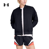 安德玛官方UA ColdGear女子运动夹克Under Armour1350959 黑色001 M