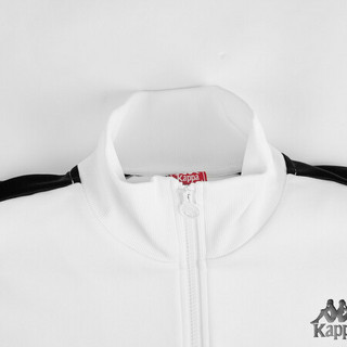 Kappa卡帕针织开衫2020新款秋季男运动卫衣休闲外套长袖开衫上衣K0A52WK70D 漂白-001 L