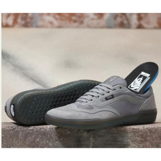 VANS范斯男士运动鞋休闲板鞋纯色经典款低帮系带 GRAY 9.0 Men=10.5W