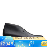 Clarks其乐男鞋中帮系带皮鞋正装鞋26137294 Black Leather 8.5M