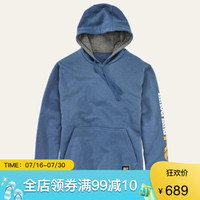Timberland添柏岚卫衣男士连帽套头衫A115D432 Mid Blue L