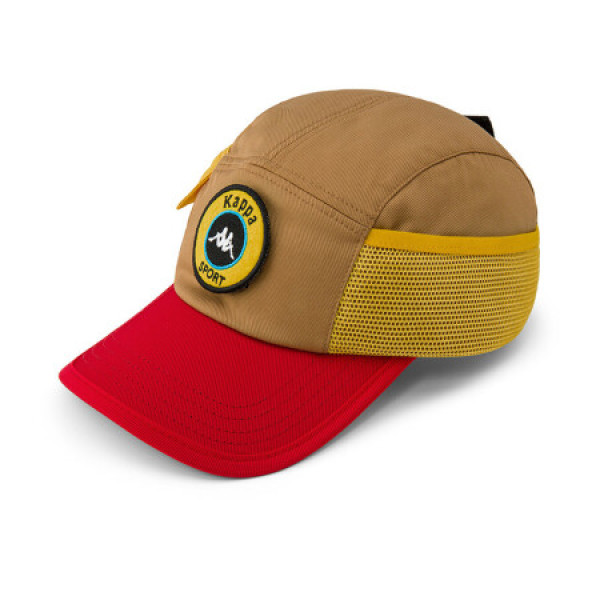 kappa卡帕海贼王联名中性棒球帽k0ay8mp15o卡其拼色