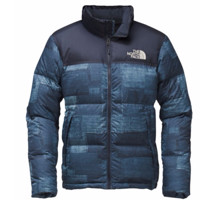 The North Face 北面羽绒服男700蓬防泼水保暖羽绒外套NF0A33QB 蓝色URBAN NAVY M