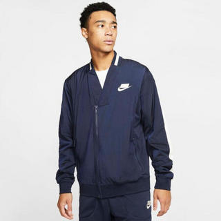 耐克Nike男士夹克休闲服运动外套CJ5044 Obs/Navy/Sail 2XL