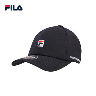 FILA 斐乐官方 情侣棒球帽 2020夏季新款休闲运动百搭情侣棒球帽 传奇蓝-NV XS