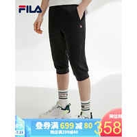 FILA（斐乐）官方男子七分裤2020夏季新款透气休闲裤潮流运动裤男 传奇蓝-NV 170/80A/M