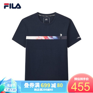 FILA X 3.1 Phillip Lim 男子短袖T恤 2020夏季新款高端联名短袖t 藏海蓝-NV 170/92A/M