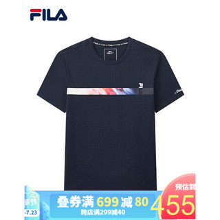 FILA X 3.1 Phillip Lim 男子短袖T恤 2020夏季新款高端联名短袖t 藏海蓝-NV 170/92A/M