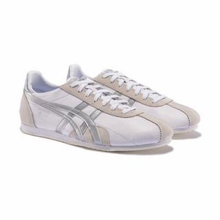 Onitsuka Tiger鬼塚虎运动休闲鞋男女板鞋 RUNSPARK D201L-200 白色 39.5