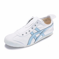 Onitsuka Tiger 鬼塚虎 MEXICO 66 SLIP-ON系列 女士休闲运动鞋 1182A087-101 白色/蓝色 36