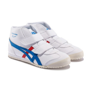 Onitsuka Tiger 鬼塚虎 MEXICO Mid Runner PS 儿童跑鞋 1184A002-100 白色 33.5