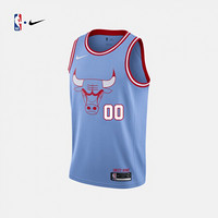 NBA-Nike 公牛队 CE城市版定制球衣篮球服AV4629-448 XXL