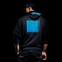 MSGD卫衣男子春季运动卫衣健身户外跑步休闲潮流连帽卫衣 Fortitude Black 坚毅黑 M(现货开售)