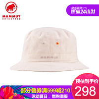 MAMMUT/猛犸象 Mammut 轻量易收纳透气遮阳帽 月光白 L